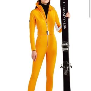 Yellow Cordova ski suit